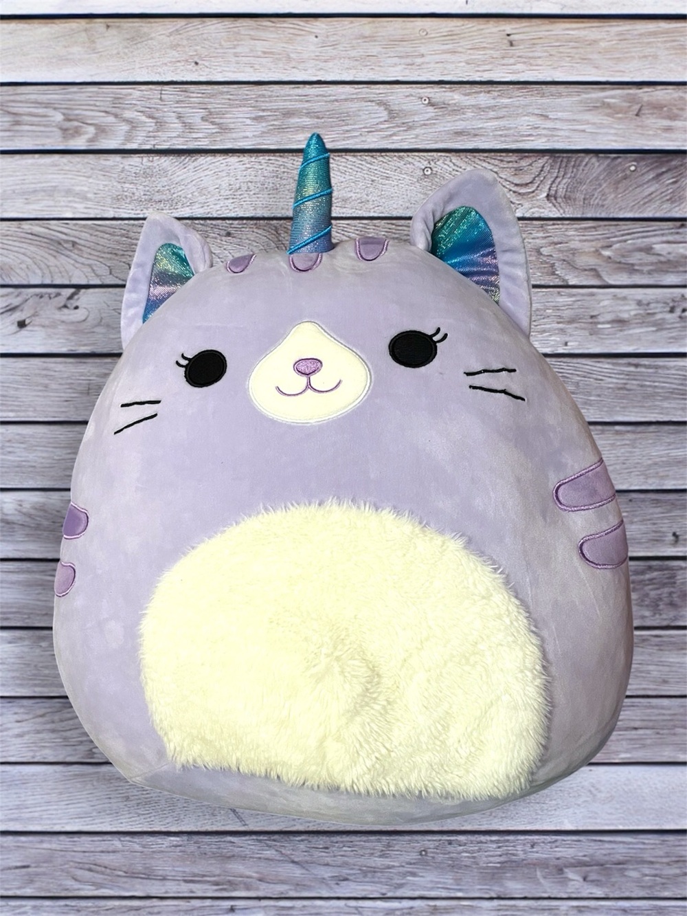 Analea the Caticorn Squishmallow Lavendar Pillow